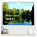 Essen - Die grüne Oase (hochwertiger Premium Wandkalender 2024 DIN A2 quer), Kunstdruck in Hochglanz