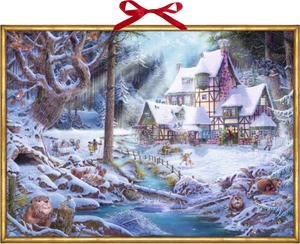 Wandkalender - Weihnachten auf dem Mühlenhof. Coppenrath, 2019.