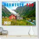 Norwegen PUR (Premium, hochwertiger DIN A2 Wandkalender 2023, Kunstdruck in Hochglanz)