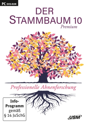 Stammbaum 10 Premium - Professionelle Ahnenforschung. United Soft Media, 2021.