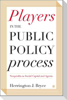 Players in the Public Policy Process