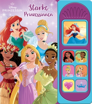 Phoenix International Publications Germany GmbH (Hrsg.). Disney Prinzessin - Starke Prinzessinnen - Soundbuch - Pappbilderbuch mit 7 Geräuschen. Phoenix Int Publications, 2026.