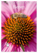 Bienenkalender (Tischkalender 2025 DIN A5 hoch), CALVENDO Monatskalender