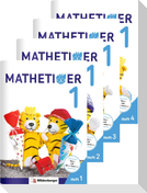 Mathetiger 1 - Jahreszeiten-Hefte (4 Hefte). Neubearbeitung
