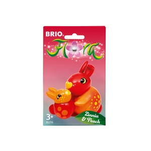 BRIO Flora - 36216 Zinnia & Peach | Spielfiguren für endlosen fantasievollen Spielspaß für Mädchen und Jungen ab 3 Jahren - wunderschönes Geschenk. Ravensburger Spieleverlag, 2025.