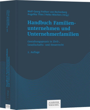 Rechenberg, Wolf-Georg / Angelika Thies et al (Hrsg.). Handbuch Familienunternehmen und Unternehmerfamilien - Gestaltungspraxis in Zivil-, Gesellschafts- und Steuerrecht. Schäffer-Poeschel Verlag, 2020.
