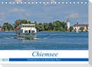 Chiemsee - Sommerferien am bayrischen Meer (Tischkalender 2023 DIN A5 quer)