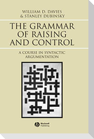 Grammar of Raising and Control