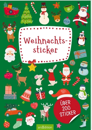 Weihnachtssticker - Über 200 Sticker. Ars Edition GmbH, 2023.