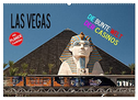 Las Vegas - Die bunte Welt der Casinos (Wandkalender 2024 DIN A2 quer), CALVENDO Monatskalender