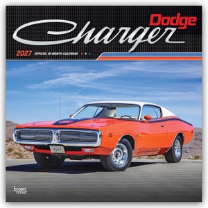 Publishers, Browntrout. Dodge Charger 2027 - 16-Monatskalender - Original BrownTrout-Kalender [Mehrsprachig] [Kalender]. Browntrout Verlags GmbH, 2026.