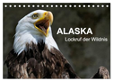 Alaska - Lockruf der Wildnis (Tischkalender 2025 DIN A5 quer), CALVENDO Monatskalender