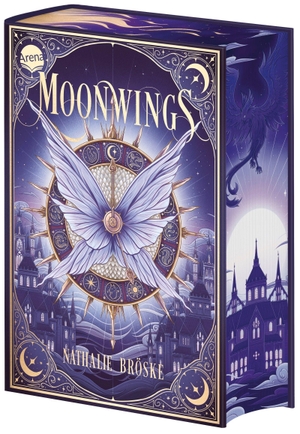 Bröske, Nathalie. Moonwings (1) - Das Romantasy-Debüt von Booktokerin nathalie_reads. Exklusiv mit Farbschnitt in der 1. Auflage. Arena Verlag GmbH, 2026.