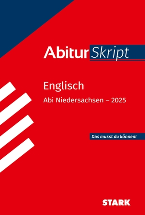 Jacob, Rainer. STARK AbiturSkript - Englisch - Niedersachsen 2025. Stark Verlag GmbH, 2024.