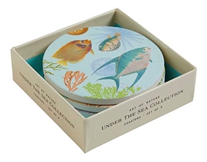 Insights. Art of Nature: Under the Sea Coaster Set (Set of 4). Insight Editions Gift, 2022.