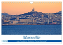 Marseille vom Frankfurter Taxifahrer Petrus Bodenstaff (Wandkalender 2024 DIN A4 quer), CALVENDO Monatskalender