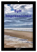 Sylt Impressionen (Wandkalender 2025 DIN A2 hoch), CALVENDO Monatskalender