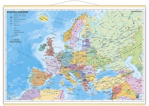 Staaten Europas, politisch. Wandkarte Mini-Format. Stiefel Eurocart GmbH, 1997.