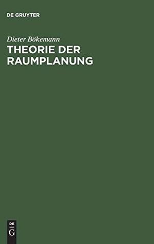 Bökemann, Dieter. Theorie der Raumplanung - Regionalwissenschaftliche Grundlagen für die Stadt-, Regional- und Landesplanung. De Gruyter Oldenbourg, 1998.