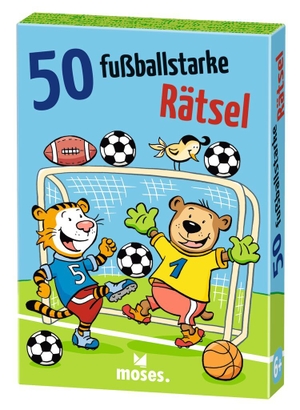 Wagner, Charlotte / Ari Plikat. 50 fußballstarke Rätsel. moses. Verlag GmbH, 2022.