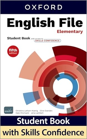 Latham-Koenig, Christina / Oxenden, Clive et al. English File: Elementary: Student Book with Key - Print Student Book and 2 years' access to Student Resources, and Skills Confidence, available on Oxford English Hub.. Oxford University ELT, 2025.
