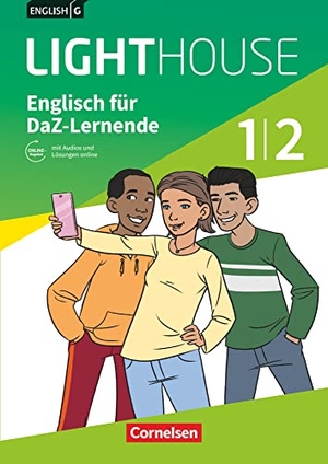 Lavodrama, Priscilla / Berit Rudolph. English G LIGHTHOUSE 01/02: 5./6. Schuljahr. Englisch-Module für DaZ-Lernende. Arbeitsheft mit Audios und Lösungen online. Cornelsen Verlag GmbH, 2019.