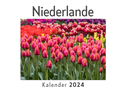Niederlande (Wandkalender 2024, Kalender DIN A4 quer, Monatskalender im Querformat mit Kalendarium, Das perfekte Geschenk)