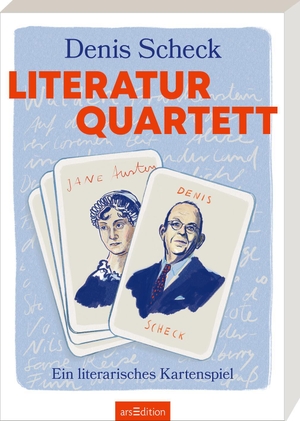 Steinig, Wolfgang / Axel Wolber. Denis Scheck Literatur-Quartett - Ein literarisches Kartenspiel. Ars Edition GmbH, 2023.