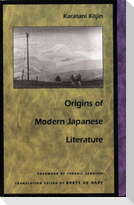 Origins of Modern Japanese Literature