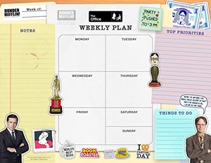 Insights. The Office: Weekly Planner Notepad. Insights, 2023.