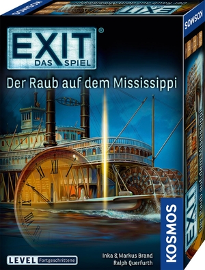EXIT - Der Raub auf dem Mississippi - 1 - 4 Spieler. Franckh-Kosmos, 2019.