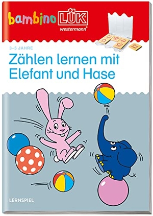 bambinoLÜK. Zählen lernen mit Elefant und Hase - 2/3 Jahre. Westermann Lernwelten, 2019.