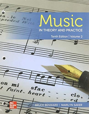 Benward, Bruce. LL Music in Theory & Practice V2; Connect LL Workbook V2. McGraw Hill LLC, 2020.