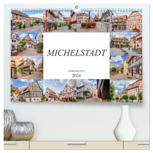 Meutzner, Dirk. Michelstadt Impressionen (hochwertiger Premium Wandkalender 2024 DIN A2 quer), Kunstdruck in Hochglanz - Beeindruckende zwölf Bilder von Michelstadt. Calvendo, 2023.