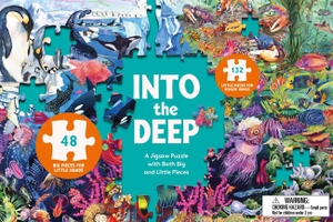 Scales, Helen. Into the Deep Sharing Puzzle: A 180-Piece Under the Sea Jigsaw Puzzle with Both Big and Little Pieces. Laurence King, 2026.