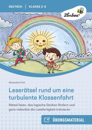 Fink, Alexandra. Leserätsel rund um eine turbulente Klassenfahrt - Rätsel lösen, das logische Denken fördern und ganz nebenbei die Lesefertigkeit trainieren. Lernbiene Verlag i.d. AAP, 2026.