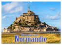 Blickpunkte der Normandie (Wandkalender 2024 DIN A2 quer), CALVENDO Monatskalender