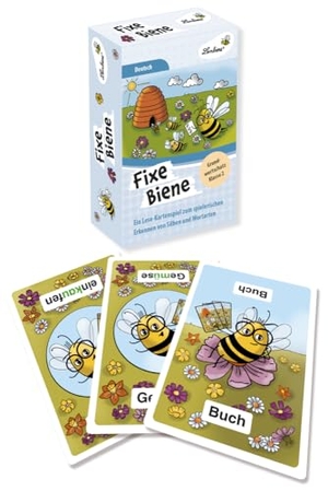Koch, Annika. Fixe Biene - Grundwortschatz Klasse 2 - Ein Lese-Kartenspiel zum spielerischen Erkennen von Silben und Wortarten von Silben und Wortarte. Lernbiene Verlag i.d. AAP, 2023.