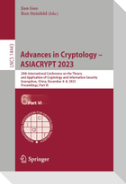 Advances in Cryptology ¿ ASIACRYPT 2023