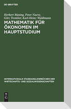 Mathematik für Ökonomen im Hauptstudium