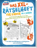 Das XXL-Rätselheft für Kinder ab 4 Jahren: Das fördernde A4-Rätselbuch mit fantasievollen und herausfordernden Labyrinth-Rätseln. Die ideale Beschäftigung im Kindergarten- und Vorschulalter!