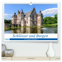 Schlösser und Burgen in NRW (hochwertiger Premium Wandkalender 2024 DIN A2 quer), Kunstdruck in Hochglanz