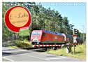 E-Loks - Bahn-Impressionen (Tischkalender 2024 DIN A5 quer), CALVENDO Monatskalender