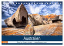 Australien 2024 Best of Down Under (Tischkalender 2024 DIN A5 quer), CALVENDO Monatskalender