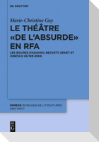 Le théâtre « de l¿absurde » en RFA