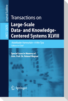 Transactions on Large-Scale Data- and Knowledge-Centered Systems XLVIII