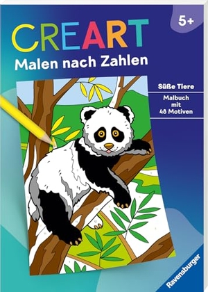 CreArt Malen nach Zahlen ab 5: Süße Tiere. Ravensburger Verlag, 2025.