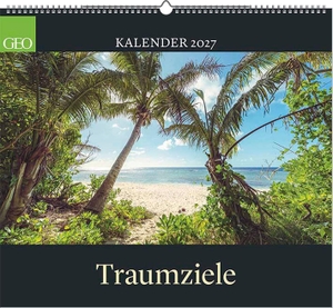 Neumann Verlage GmbH & Co KG (Hrsg.). GEO Traumziele 2027 - Wandkalender 50x45 cm mit 12 Reisefotografien, deutschem Kalendarium und Spiralbindung. Neumann Verlage GmbH & Co, 2026.