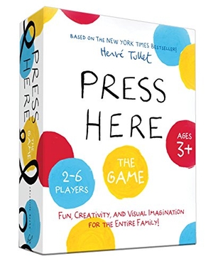 Tullet, Herve. Press Here Game - (Games for Kindergartners, Games for Toddlers, Creative Play for Kids). Chronicle Books, 2014.