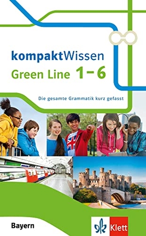 Green Line 1-6 kompaktWissen Bayern - Die gesamte Grammatik kurz gefasst. Klett Lerntraining, 2022.